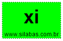 Silaba Simples XI