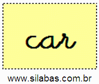 Sílaba CAR