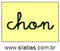 Sílaba CHON