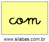 Sílaba COM