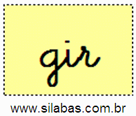 Sílaba GIR