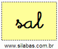 Sílaba SAL