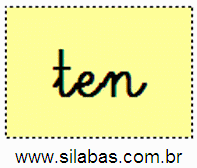 Sílaba TEN