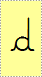 Letra D