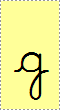Letra G