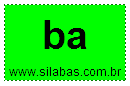 Silaba BA