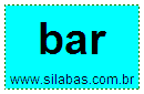 Sílaba Bar