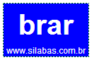 Silaba Complexa BRAR