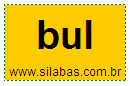 Silaba BUL