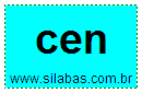 Silaba CEN