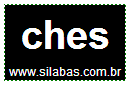 Silaba CHES