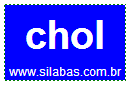 Silaba Complexa CHOL