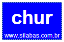Sílaba CHUR