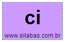 Silaba Simples CI