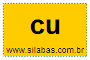 Silaba CU