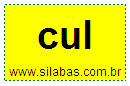 Silaba CUL