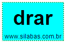 Silaba DRAR