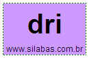 Silaba DRI