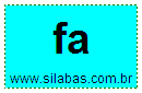 Silaba FA