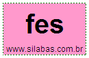 Sílaba FES