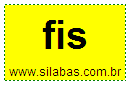 Sílaba FIS