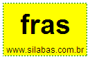 Silaba FRAS