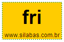 Silaba FRI