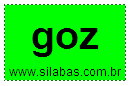 Silaba GOZ