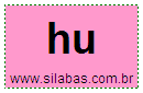 Sílaba Hu