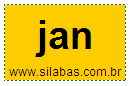 Silaba JAN