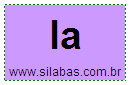 Silaba Simples LA