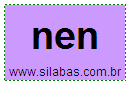 Silaba NEN