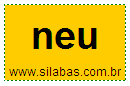 Sílaba NEU