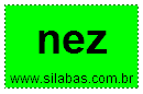 Silaba NEZ