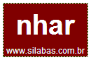 Silaba NHAR