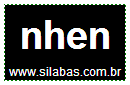 Silaba Complexa NHEN