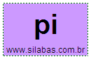 Silaba Simples PI