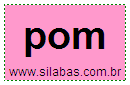 Silaba POM