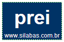 Silaba PREI