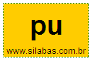 Silaba Simples PU