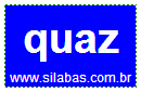 Silaba QUAZ