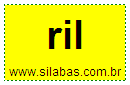 Sílaba RIL