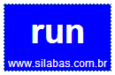 Sílaba RUN