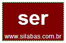 Silaba SER