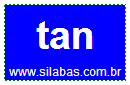 Silaba TAN