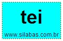 Silaba TEI