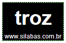 Sílaba Troz