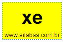Silaba Simples XE