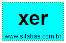 Silaba Complexa XER