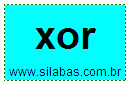 Silaba XOR